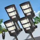 4 Pack Led Solar Street Lights Outdoor Waterproof Dusk To Dawn Powered .... Fixed Price $82.99.