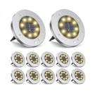 Zgwj Solar Ground LIGHTS,12 Pack Waterproof Garden Upgraded Out.... Fixed Price $86.46.
