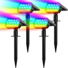 Solar Spot Lights Outdoor Color Changing, 7 MODES/4 Pack Christmas IP65 Wate.... Fixed Price $56.56.