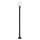 Z-lite Laurent 1LT 12" Outdoor Post Mount, Black/clear Seedy 599PHB-567P-BK. Fixed Price $590.00.
