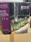 Home Decorators KECP20-LED Rosedale Brass Waterproof Path+spot Light 6PK. Fixed Price $149.00.