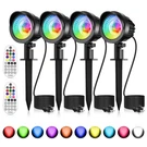Meikee 15W Rgb Outdoor Led Spotlight Ac 120V Color Changing Landscape Lights .... Fixed Price $57.81.