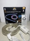 Eco-scapes By Jasco Indoor & Outdoor Led Color-changing 15' Rope Light Working. Fixed Price $35.00.