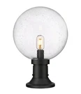 Z-lite 599PHB-553PM Laurent 18" Tall Pier Mount Post Light Black. Fixed Price $248.20.