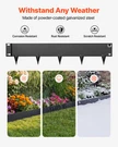 Vevor Galvanized Steel Landscape Edging, 6-PACK 40 X 8.15 Inch Metal For. Fixed Price $81.95.