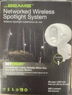 Old Stock Mr. Beams 200-LUM Networked Led Wireless Motion Sens Spotlight System. Fixed Price $16.99.