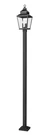 Z-lite 5029PHBS-536P Raphael Light 121" Tall Post Black. Fixed Price $980.00.