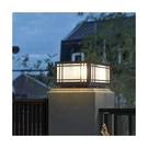 Slawa Outdoor Post Cap Lights - Modern Square Fence Pillar Lamps With Stainle.... Fixed Price $147.54.
