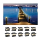 4X4 4X6 Fence Lights Solar Powered, Outdoor Post Cap Yard Deck Garden .... Fixed Price $143.80.