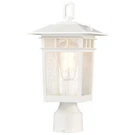 Nuvo 60/5954 Cove Neck Outdoor Small Post Lantern 1 Light White Finish. Fixed Price $104.99.