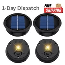 4 Pack Daknswte Solar Light Replacement Top Panels For Outdoor Led Lanterns. Fixed Price $19.99.