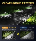 Ornesign Ultra Bright Solar Lights Outdoor Waterproof 8 Pack, Warm White - Black. Fixed Price $39.26.