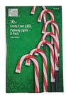 8 Pk Candy Cane Led Pathway Lights 10" Tall Indoor/outdoor Home Accents Holiday. Fixed Price $26.99.