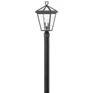 Hinkley Lighting Alford Place Post Mount, Museum Black/clear 2561MB-LV. Fixed Price $374.00.