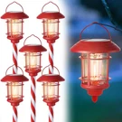 Dynaming 6 Pack Dual Use Solar Christmas Path Lights Outdoor, Hanging Lantern. Fixed Price $55.30.