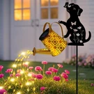 Zfnn Solar Garden Decor Lights, Outdoor Waterproof Watering 1 Pack, Dog. Fixed Price $38.57.