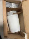 Vtg Progress Satin Aluminum Wall Light Fixture Opal Glass Usa. Fixed Price $30.00.
