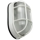 Sunlite Wall Mount Oval Style Outdoor Fixture White Powder Finish Frosted Glass. Fixed Price $32.82.