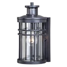 Vaxcel Lighting T0366 Black Wrightwood Single 12"H Outdoor Wall Sconce. Fixed Price $209.99.