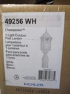 Kichler Chesapeake 1-LIGHT White Outdoor Post Lantern 49256WH Aluminum Ob New. Fixed Price $40.49.