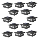 Jofios Solar Post Cap Lights Outdoor 12PACK, Waterproof Powered Deck Fe.... Fixed Price $73.77.