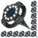 Solar Pathway Lights Outdoor 12 Packs, Bright White 16 Leds Ground Ligh.... Fixed Price $55.28.