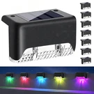 8 Pack Solar Deck Lights Outdoor Led Step Fence Stair Wall Lamps For Garden Yard. Fixed Price $7.99.