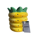 Sonoma Ceramic Pineapple Solar Lantern Light Outdoor Spring Summer Gift Nwt. Fixed Price $19.99.
