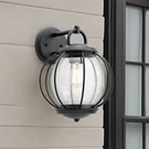Kichler 49728BKT - Vandalia Light 14.5" Outdoor Wall Sconce With Black Finish. Fixed Price $49.99.