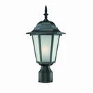 Used Acclaim Lighting 6117BK/FR Camelot Post Mounted Fixture - 9.25. Fixed Price $78.00.