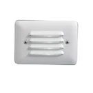 Kichler Led Louvered Mini Step 2700K, White - 15782WHT27R. Fixed Price $134.99.