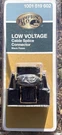 Hampton Bay Low Voltage Black Cable Splice Connector. Fixed Price $12.95.