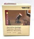 Portfolio Decorative Spot Light #0061730 - Bronze Finish. Fixed Price $14.95.