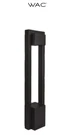 Wac Park 27" High Black Led Bollard Landscape Light. Fixed Price $179.90.