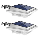 Uniquefire Solar Gutter & Fence Lights - 40 Led Outdoor Waterproof Security L.... Fixed Price $33.89.