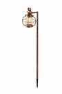 Kichler 28131 28.5 Landscape Path Light Lantern Olde Brick Bronze Crackle Glass. Fixed Price $96.60.