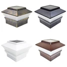 8 Black Bronze Brown White 4 X Solar Post Lights Outdoor Deck Cap Fence Vinyl. Fixed Price $49.95.