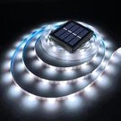 Solar Led Strip Lights Outdoor Waterproof 19.6FT 180 WHITE19.7FT,. Fixed Price $36.56.