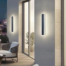 Solar Led Outdoor Long Wall Sconce Waterproof Dusk To Dawn Porch Light 16" 8W. Fixed Price $70.19.