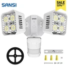 Sansi 3400LM Motion Sensor Led Security Light Outdoor 30W IP65 Waterproof Lamp. Fixed Price $25.99.