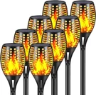 Aityvert Upgraded Large Solar Torch Lights, 43" Waterproof 8 Pcs, Yellow. Fixed Price $155.97.
