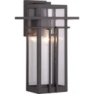 Progress Lighting Boxwood Collection 1-LIGHT Clear Seeded Glass Bronze. Fixed Price $109.88.