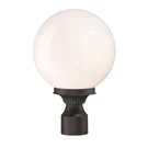 Acclaim Lighting Havana 1 Post Mount, Matte Black/white 5267BK-WH. Fixed Price $110.00.