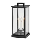 Hinkley Lighting Weymouth 3 Pier Mount, Black/clear Beveled 20017BK-LV. Fixed Price $534.00.