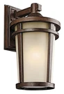 Kichler 49073BST Atwood 1-LIGHT 17.75" Outdoor Xlarge Wall In Brown Stone. Fixed Price $304.99.