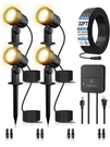 Zzxx All-in-one Led Landscape Lighting Kit, 4-PACK Low Voltage Lights. Fixed Price $49.99.