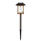 Hampton Bay Solar Path Led Bronze Glass Lens Outdoor Landscape Lighting. Fixed Price $10.52.