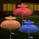 3X Dual-jellyfish Solar Garden Lights Stake Lamp Crowned Star Christmas. Fixed Price $18.99.